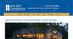 Desktop Screenshot of johnhillconstruction.com